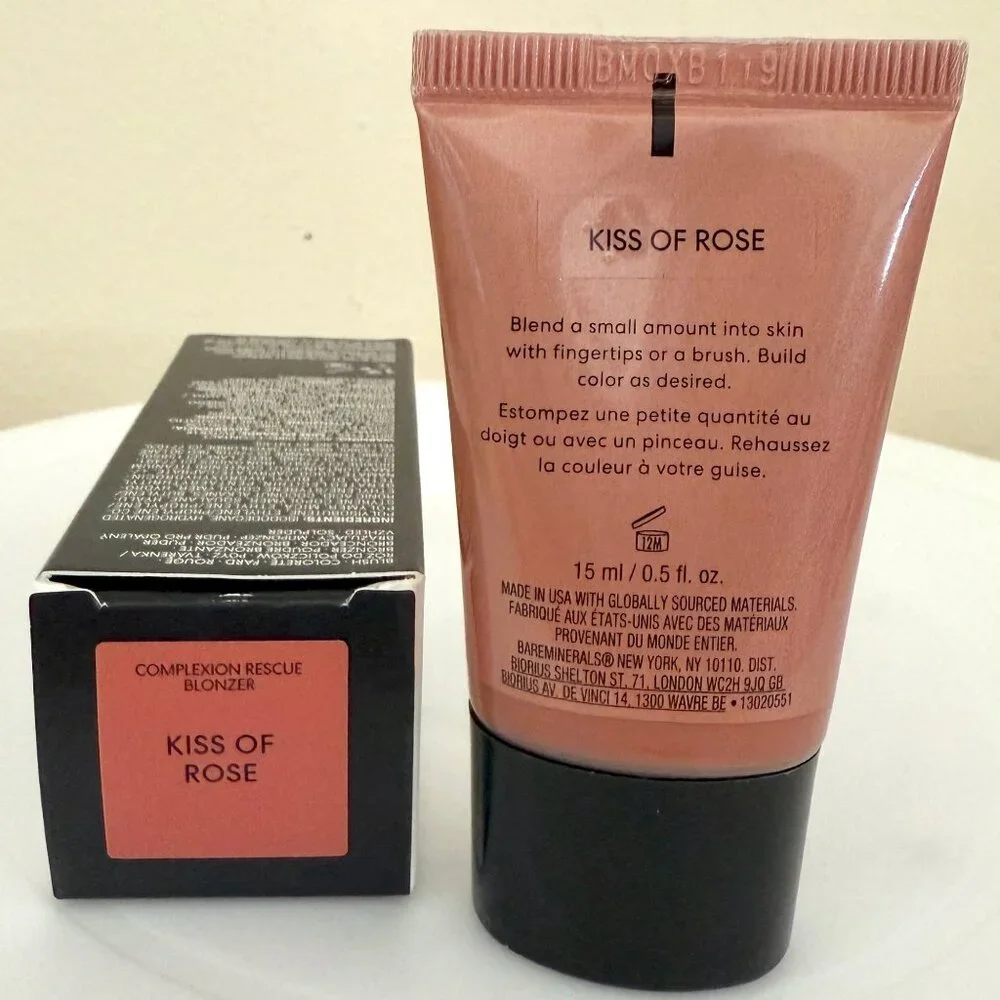 BareMinerals Complexion Rescue Blonzer Kiss of Rose 15 ml Blush Bronzer Cream